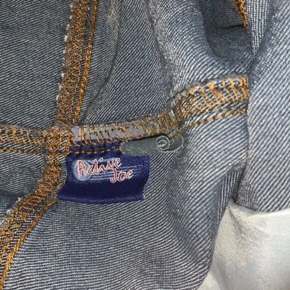 Active Joe Womens Elastic Waist Relaxed Fit Blue Denim Jeans Size 22W - Picture 2 of 9